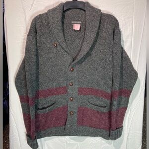 Preswick & Moore wool cardigan sweater